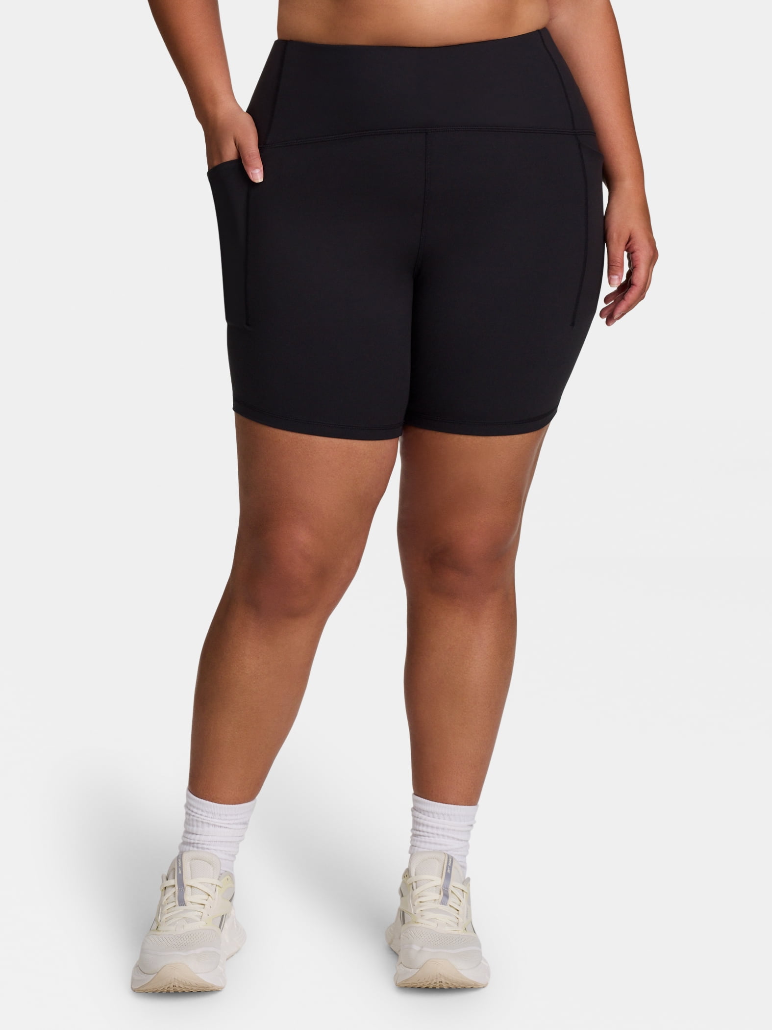 Reebok Women's Reflex High Rise Short, 7" Inseam, Sizes XS-4X