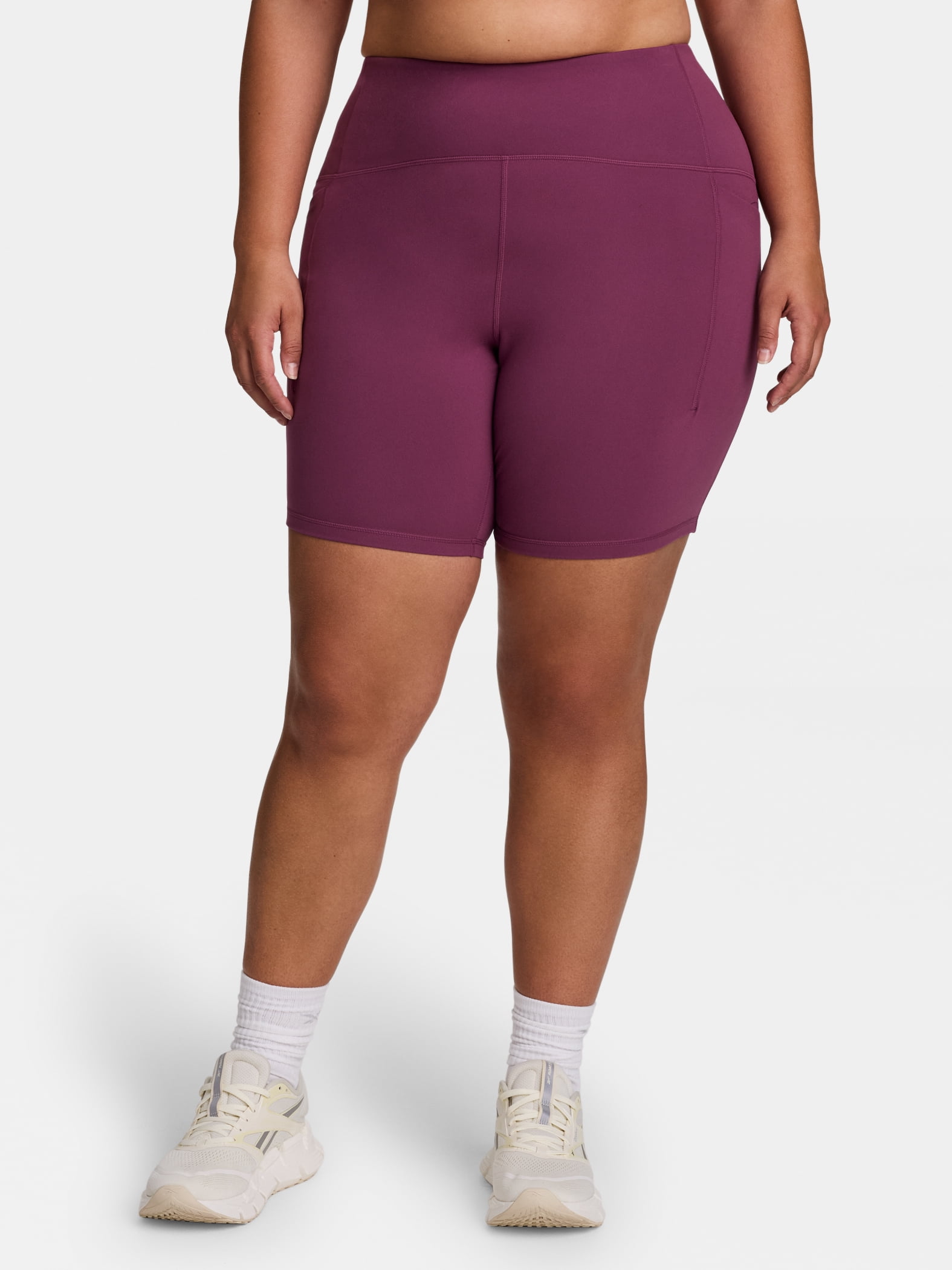Reebok Women's Reflex High Rise Short, 7" Inseam, Sizes XS-4X