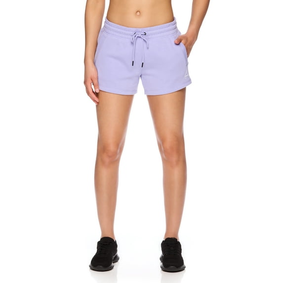 Reebok Women's Renew French Terry Athletic Shorts with Side Pocket