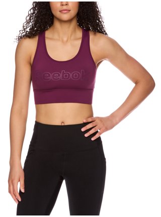 Printed Reebok Fitness Slim Fit Womens Sports Bra