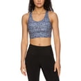 thumbnail image 1 of Reebok Women's Renew Longlined Printed Sports Bra with Removable Cups, 1 of 4