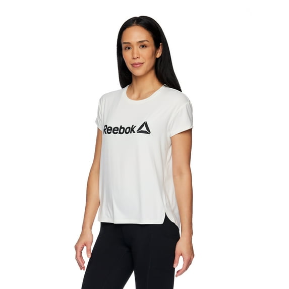 Reebok Women's Revolve Short Sleeve Graphic Tee
