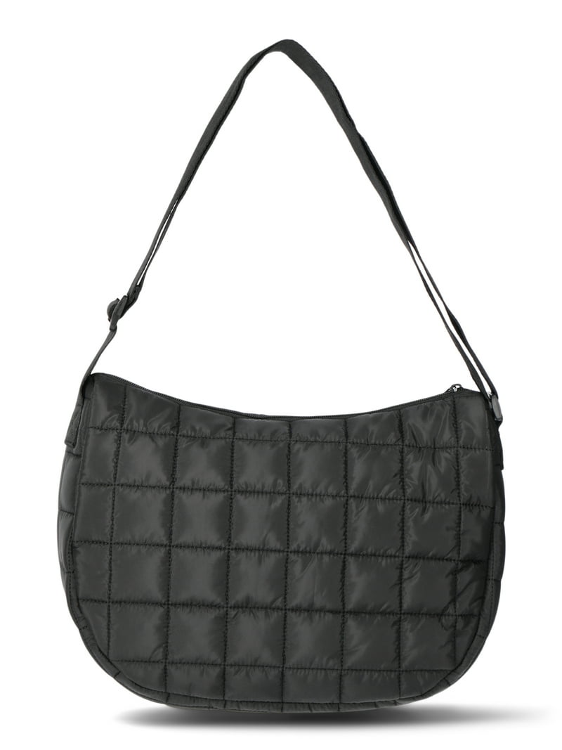 Reebok Women's Savannah Quilted Handbag, Black - Walmart.com