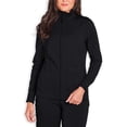 thumbnail image 1 of Reebok Women's Scrub Jacket with Stretch Fabric and 6 Pockets, 1 Pack Sizes S-2XL, 1 of 6