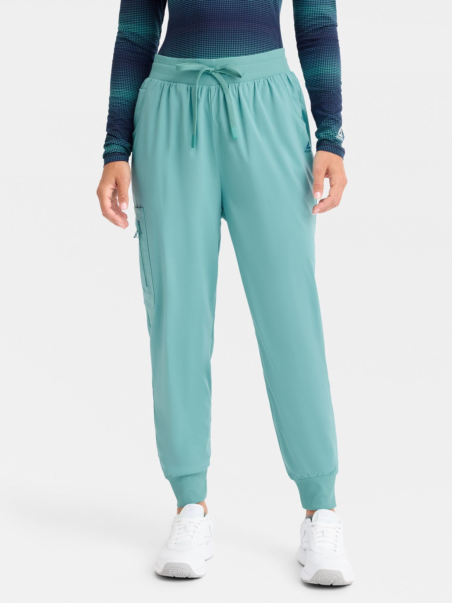Reebok Women's Tech Comfort 4 Pocket Straight Leg Scrub Pants, 1 Pack, Sizes S - 3XL