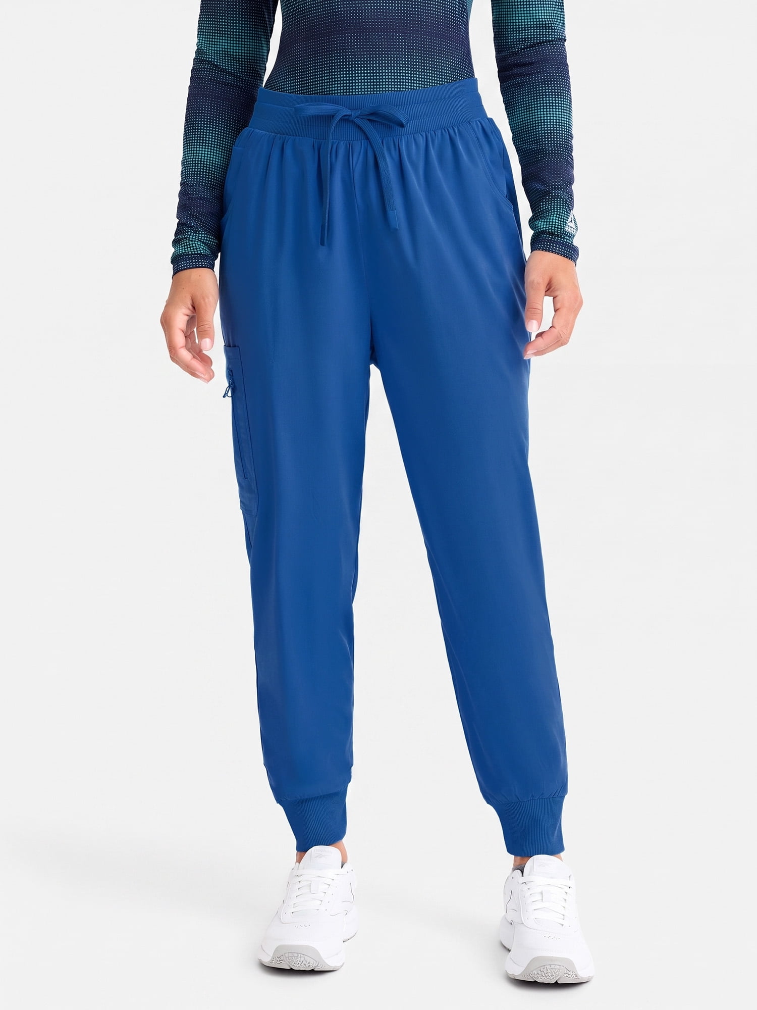 Reebok Women's Tech Comfort 4 Pocket Straight Leg Scrub Pants, 1 Pack, Sizes S - 3XL