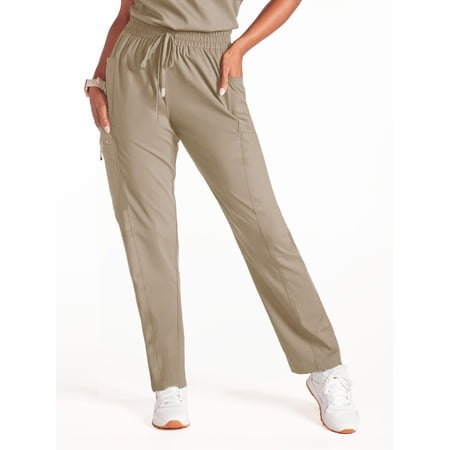 Reebok Women's Scrubs Straight Leg Scrub Pant, 1 Pack, Sizes S - 3XL