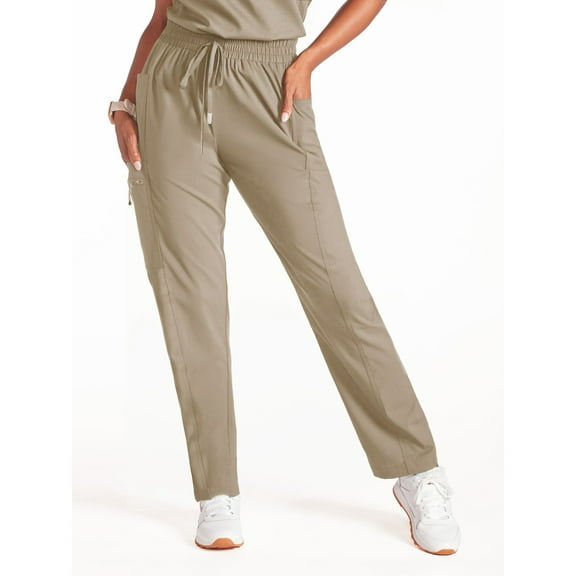 Reebok Women's Scrubs Straight Leg Scrub Pant, 1 Pack, Sizes S - 3XL