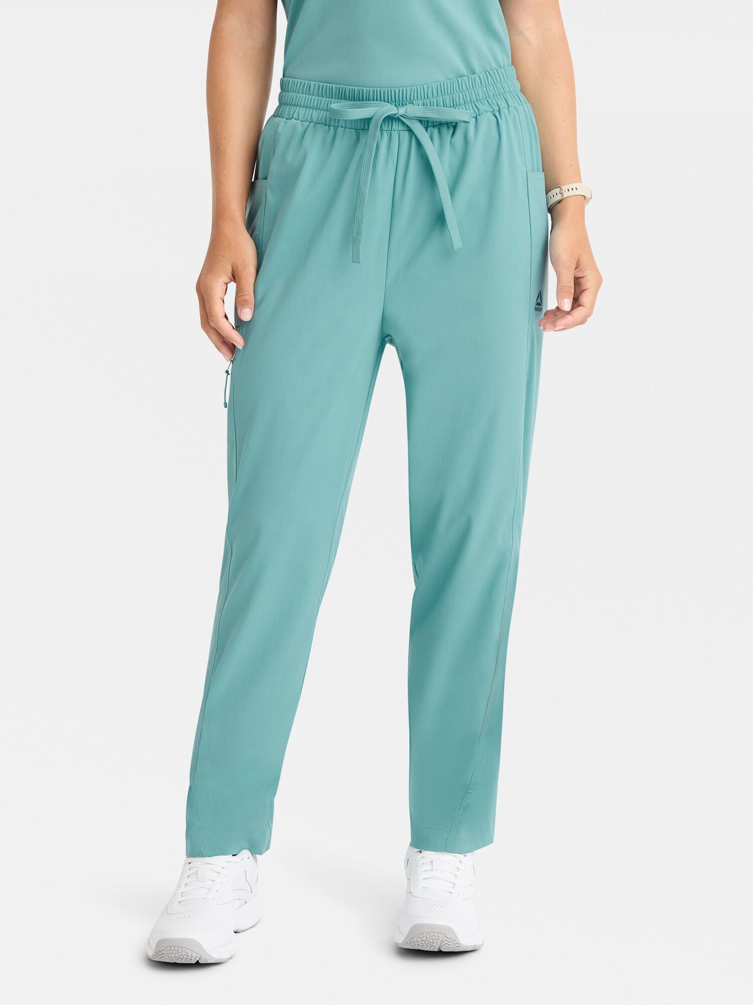 Reebok Women's Tech Comfort 4 Pocket Straight Leg Scrub Pants, 1 Pack, Sizes S - 3XL