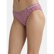 Reebok Women's Underwear Seamless Bikini Panties, 6-pack, Sizes S-XL