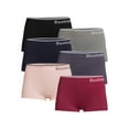 thumbnail image 1 of Reebok Women's Underwear Seamless Boyshort Panties, 6-Pack, Sizes XS-3XL, 1 of 11