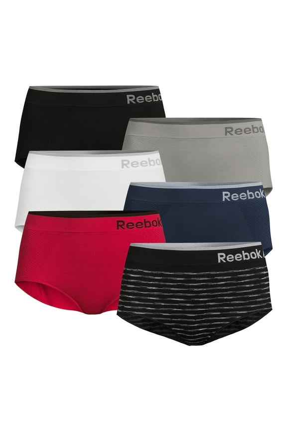 Women's Underwear Seamless Briefs Panties, 6-pack, Sizes XS- 3XL