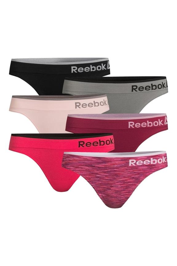 Women's Seamless Thong, 6-Pack, Sizes S-XXL