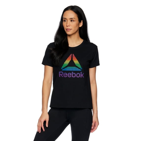 Reebok Women's Short Sleeve Delta Graphic Tee