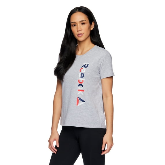 Reebok Women's Short Sleeve Delta Graphic Tee