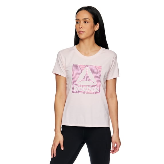 Reebok Women's Short Sleeve Delta Graphic Tee