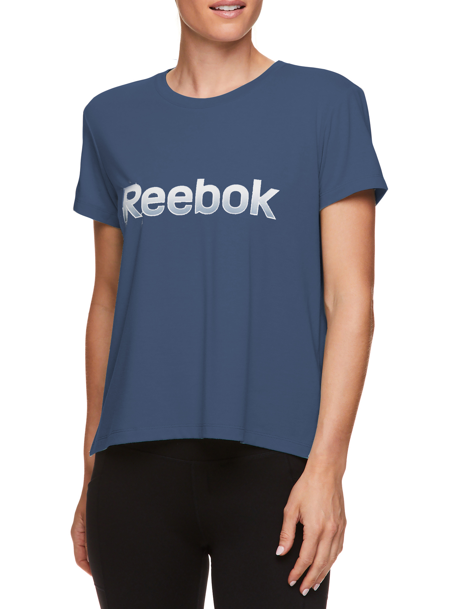 Reebok Women's Short Sleeve Jersey Graphic Tee - image 1 of 4