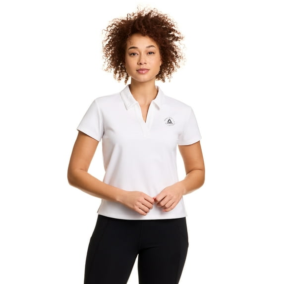 Reebok Women's Short Sleeve Polo Top, Sizes XS-XXXL