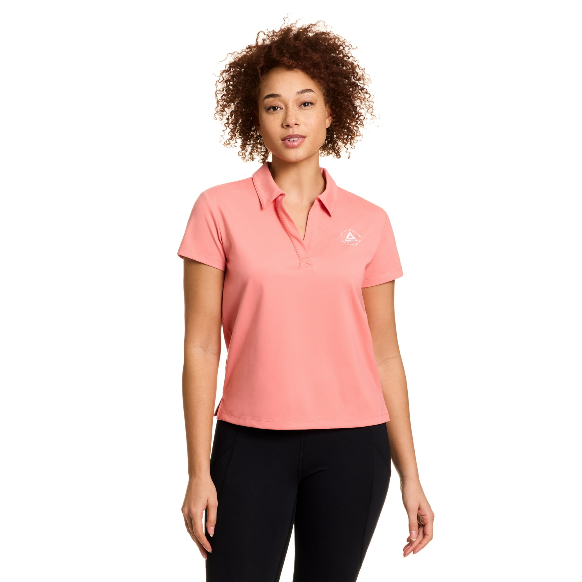 Reebok Women's Short Sleeve Polo Top, Sizes XS-XXXL