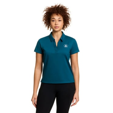 Reebok Women's Short Sleeve Polo Top, Sizes XS-XXXL