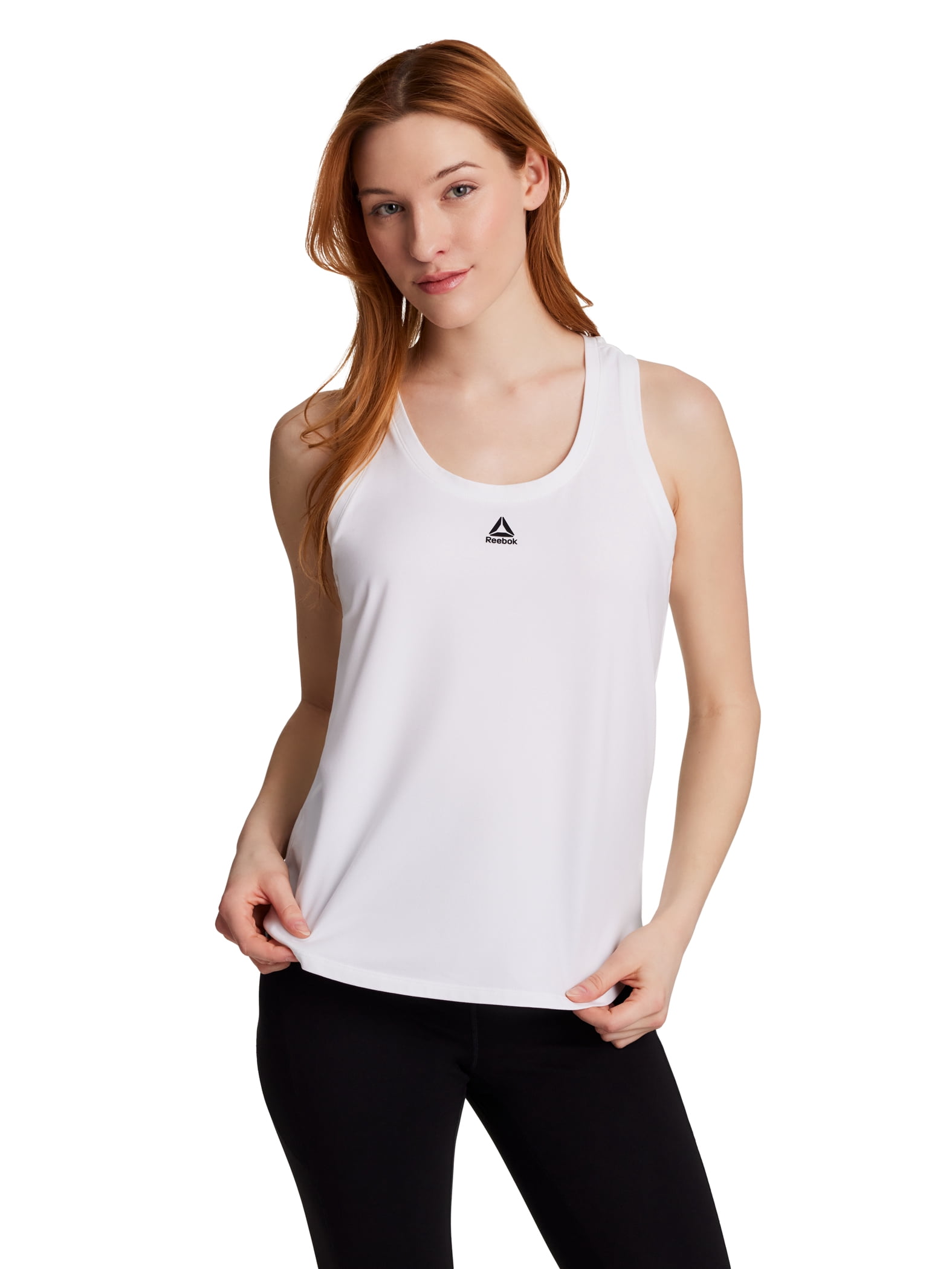 Reebok Women's Small Logo Rise Tank Top, Sizes XS-XXXL