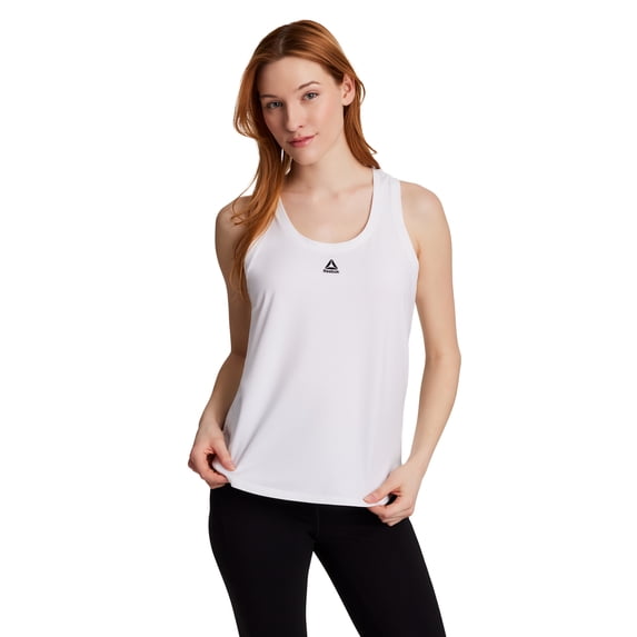 Reebok Women's Small Logo Rise Tank Top, Sizes XS-XXXL
