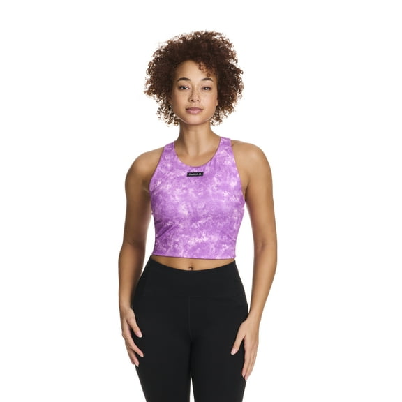 Reebok Women's Sprinter Cropped Bra Tank, Sizes XS-XXXL