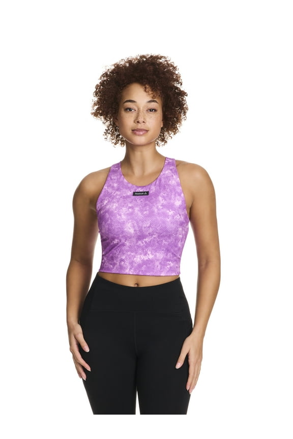 Women's Sprinter Cropped Bra Tank, Sizes XS-XXXL