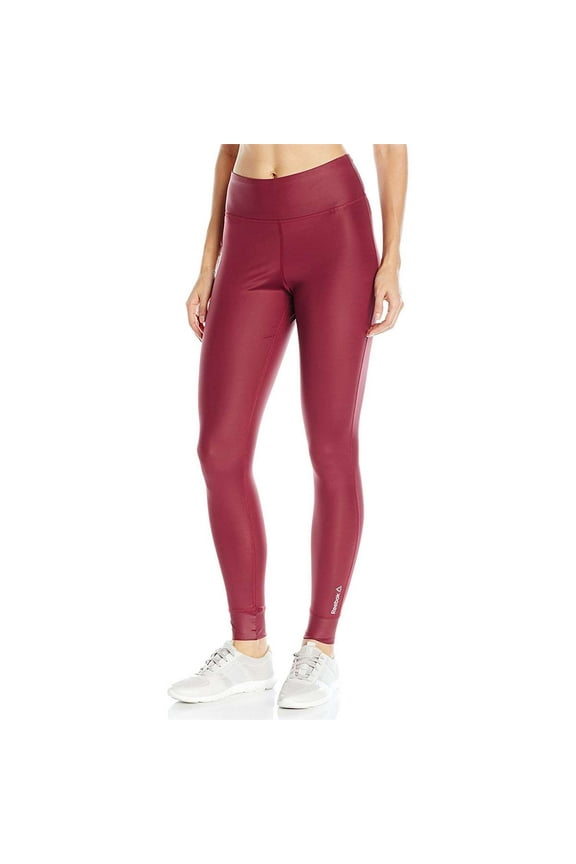 Women's Studio Lux Tights, Merlot,L - US