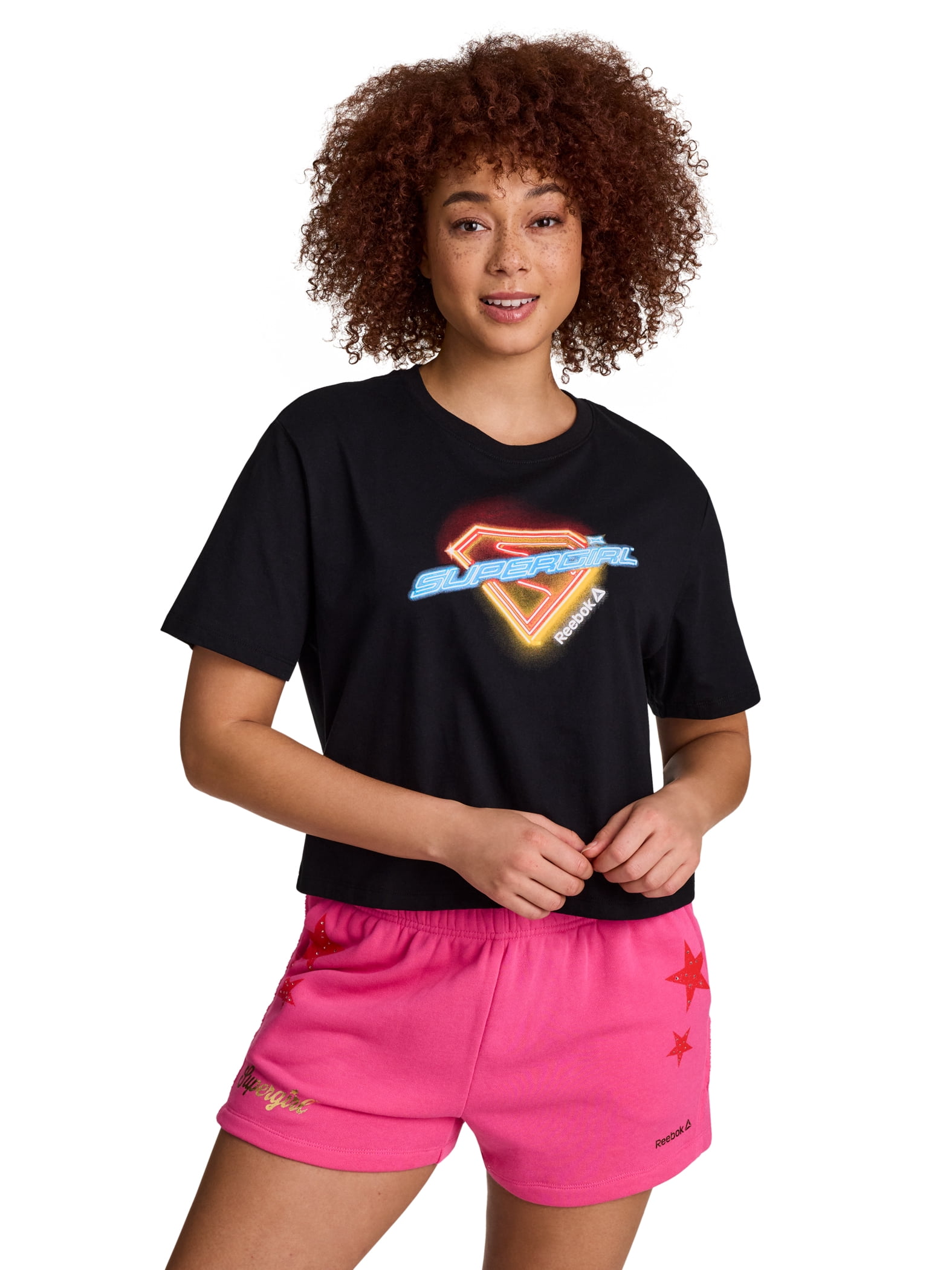 Reebok Women's Supergirl T-shirt, Sizes XS-XXL