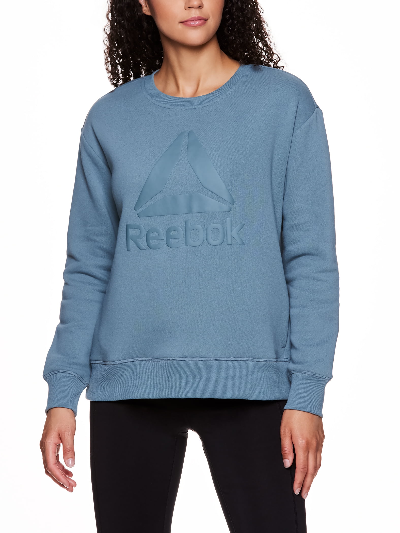 regeren breed onbekend Reebok Women's Supersoft Gravity Crewneck Sweatshirt with Side Pockets -  Walmart.com