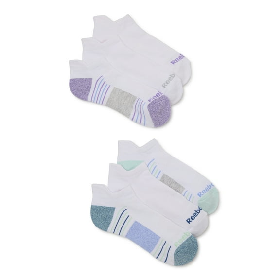 Reebok Women's Target Cushion Low Cut Socks, 6-Pack