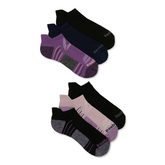 Reebok Women's Target Cushion Low Cut Socks, 6-Pack