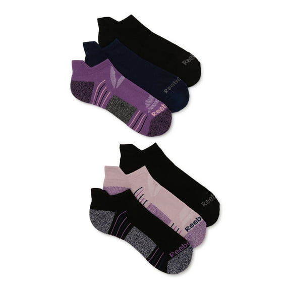 Reebok Women's Target Cushion Low Cut Socks, 6-Pack