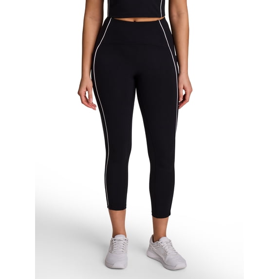 Reebok Women's and Women's Plus Team Player High Rise Capri Legging, Sizes XS-4X