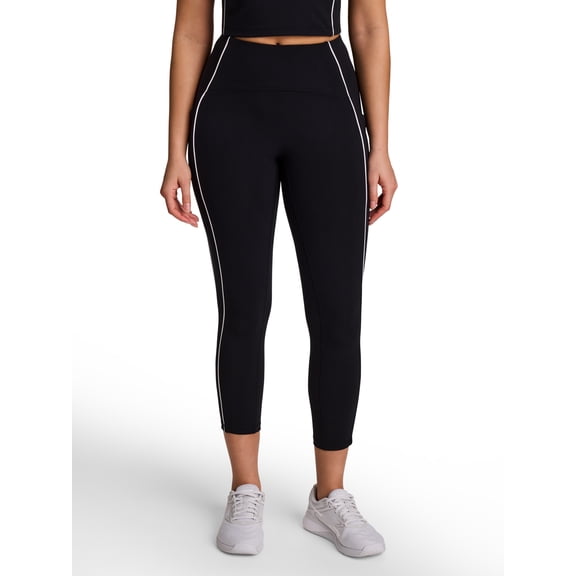 Reebok Women's and Women's Plus Team Player High Rise Capri Legging, Sizes XS-4X