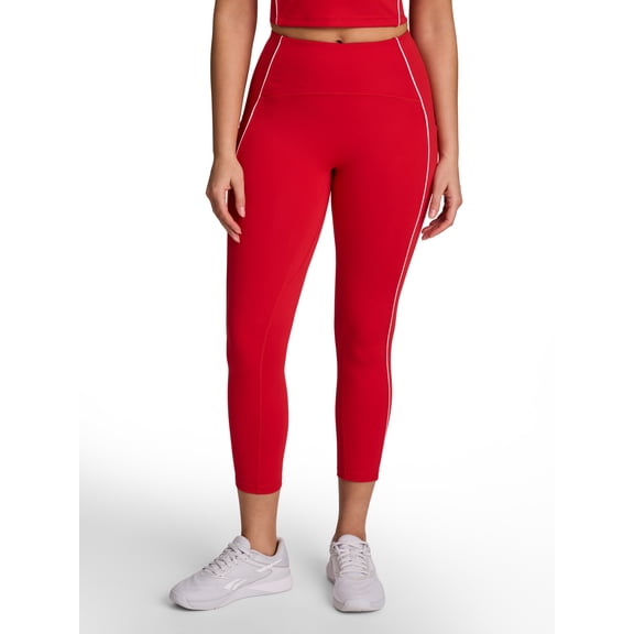 Reebok Women's and Women's Plus Team Player High Rise Capri Legging, Sizes XS-4X
