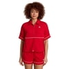 Reebok Women's and Women's Plus Team Player Short Sleeve Oversize Pullover, Sizes XS-4X