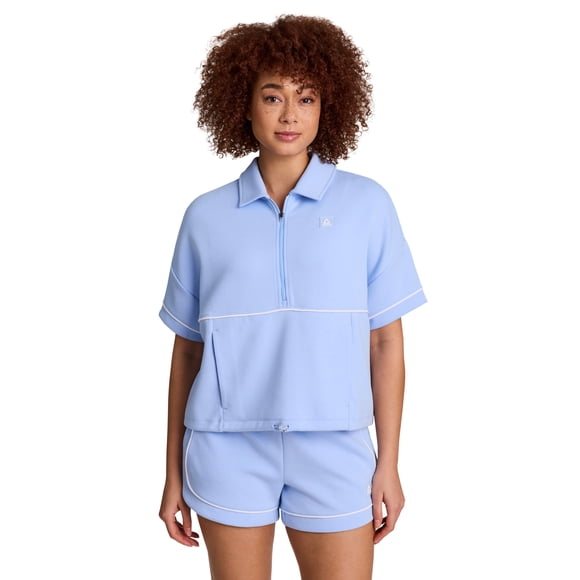 Reebok Women's and Women's Plus Team Player Short Sleeve Oversize Pullover, Sizes XS-4X