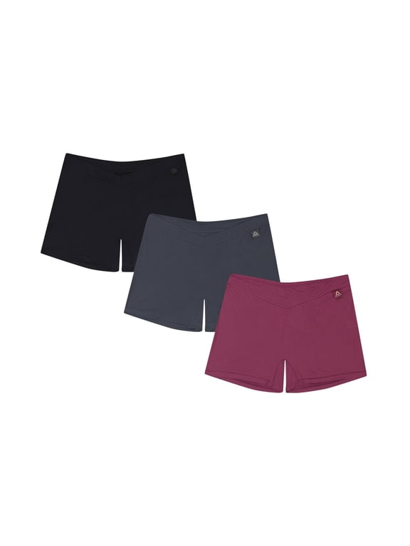 Women’s Tech Comfort Boyshort Underwear, 3 Pack, Sizes S - 3XL