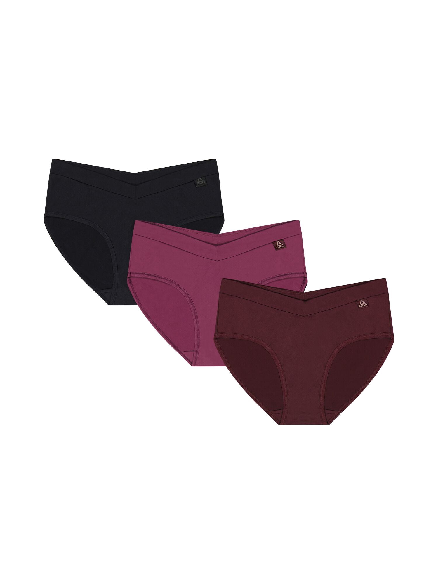 Reebok Women’s Tech Comfort Hipster Underwear, 3 Pack, Sizes S - 3XL