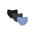 thumbnail image 1 of Reebok Women’s Tech Comfort Hipster Underwear, 3 Pack, Sizes S - 3XL, 1 of 7