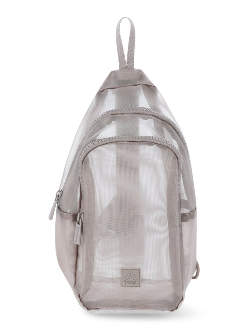 Reebok Women's Thea Crossbody Sling Bag, Mocha Adjustable