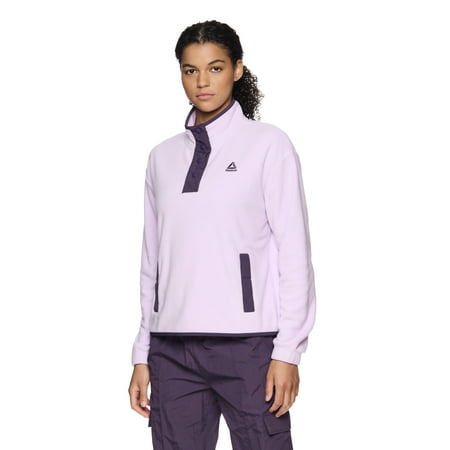 Reebok Women's and Women's Plus Weekender Pullover with Pockets, Sizes XS-4X