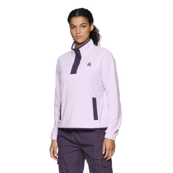 Reebok Women's and Women's Plus Weekender Pullover with Pockets, Sizes XS-4X