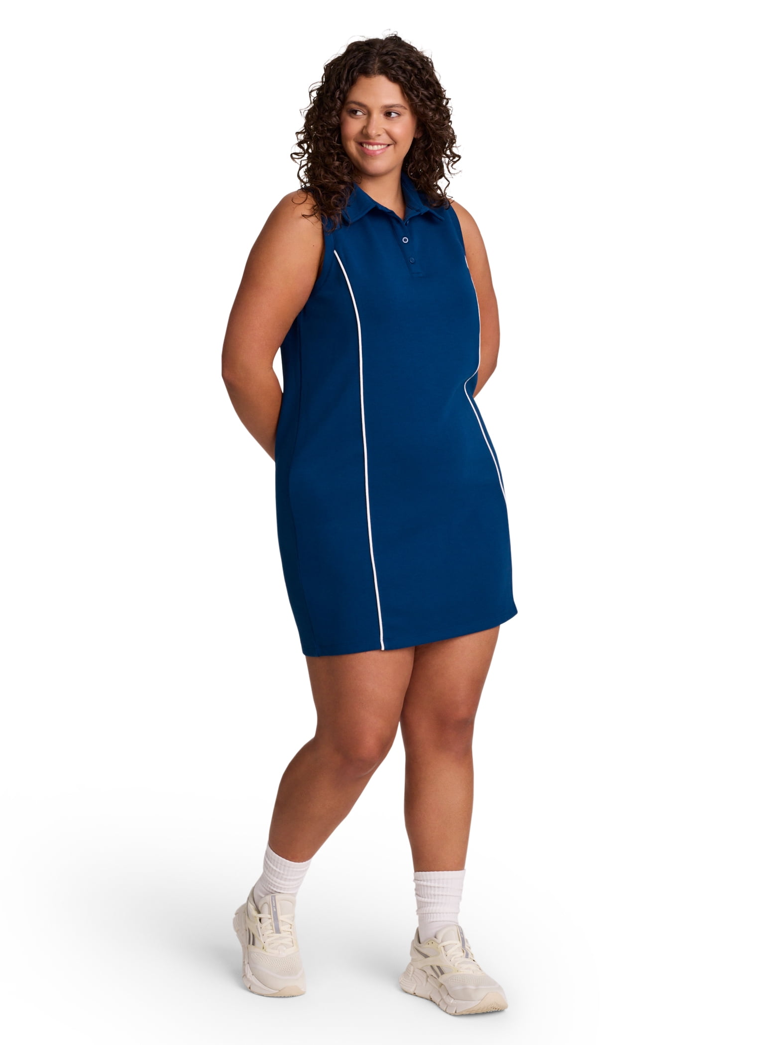 Reebok Women's & Women's Plus Team Player Polo Dress, Sizes XS-4X
