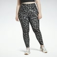 thumbnail image 1 of Reebok Women's Workout Ready Printed Leggings (Plus Size), 1 of 8