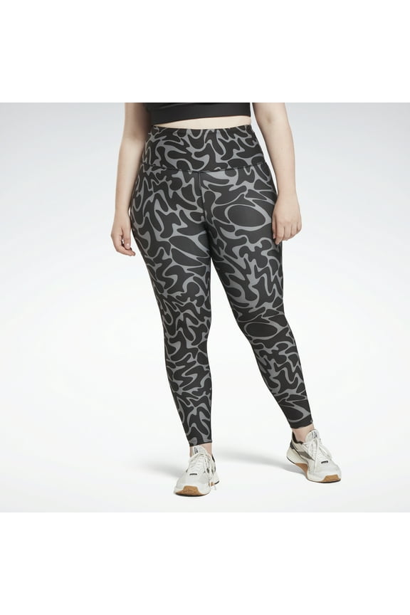 Women's Workout Ready Printed Leggings (Plus Size)