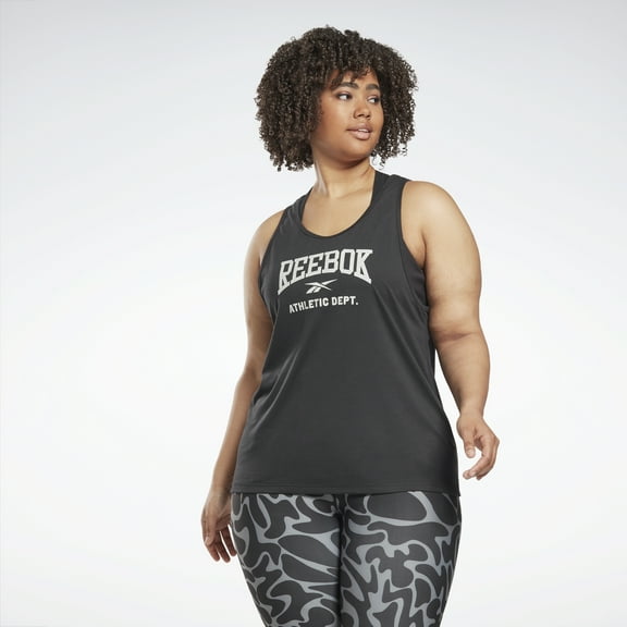 Reebok Women's Workout Ready Supremium Graphic Tank Top (Plus Size)
