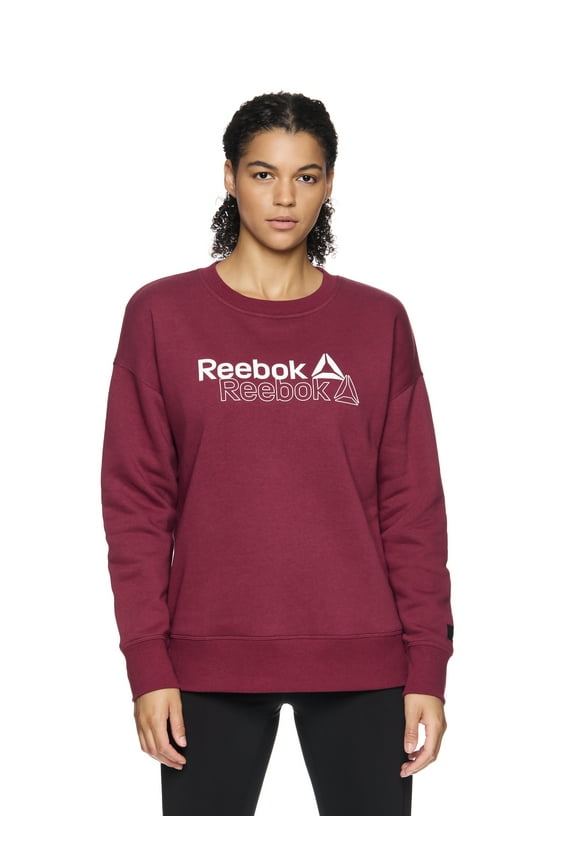 Women’s and Women’s Plus After Class Crewneck Sweatshirt, Sizes XS-4X